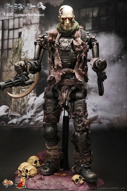 Movie Masterpiece - Terminator Salvation: T-600 Damage Skin Version 1/6 Scale Figureㅤ – Gantaku – ActionFigure Brasil