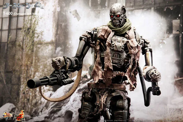 Movie Masterpiece - Terminator Salvation: T-600 Damage Skin Version 1/6 Scale Figureㅤ – Gantaku – ActionFigure Brasil