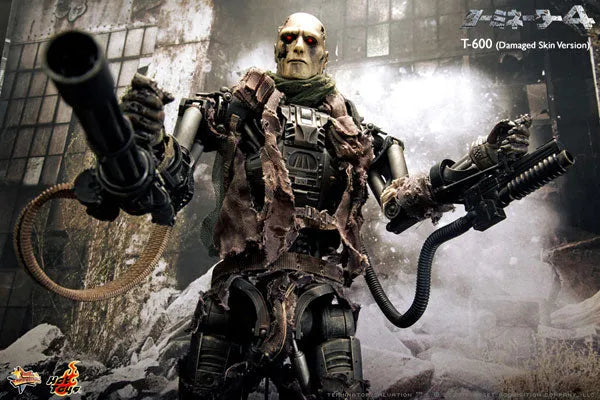 Movie Masterpiece - Terminator Salvation: T-600 Damage Skin Version 1/6 Scale Figureㅤ – Gantaku – ActionFigure Brasil