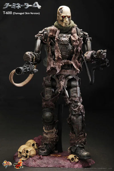 Movie Masterpiece - Terminator Salvation: T-600 Damage Skin Version 1/6 Scale Figureㅤ – Gantaku – ActionFigure Brasil — embalagem
