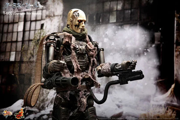 Movie Masterpiece - Terminator Salvation: T-600 Damage Skin Version 1/6 Scale Figureㅤ – Gantaku – ActionFigure Brasil