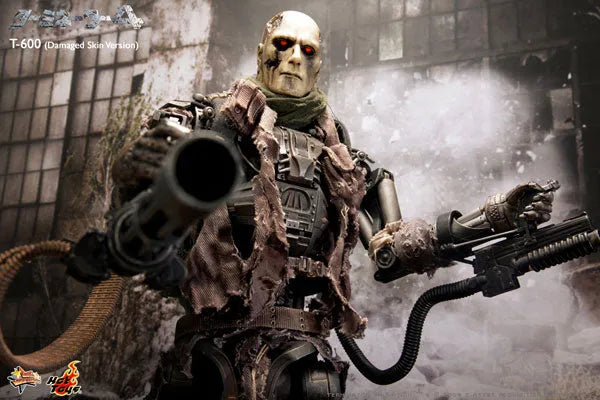 Movie Masterpiece - Terminator Salvation: T-600 Damage Skin Version 1/6 Scale Figureㅤ – Gantaku – ActionFigure Brasil