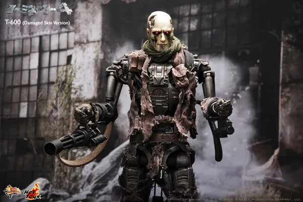 Movie Masterpiece - Terminator Salvation: T-600 Damage Skin Version 1/6 Scale Figureㅤ – Gantaku – ActionFigure Brasil