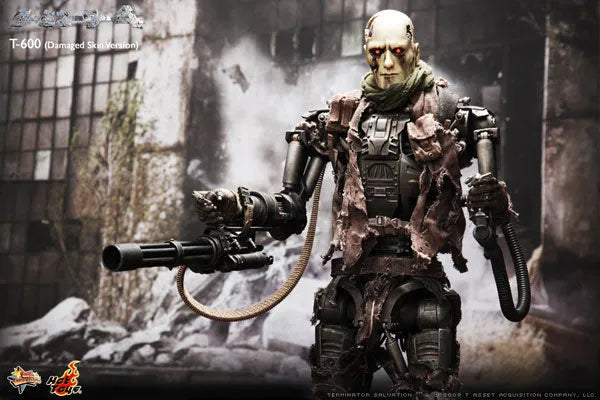 Movie Masterpiece - Terminator Salvation: T-600 Damage Skin Version 1/6 Scale Figureㅤ – Gantaku – ActionFigure Brasil