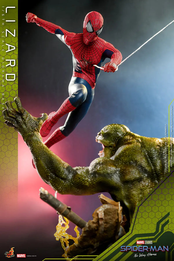 Movie Masterpiece - The Amazing Spider-Man 2 - The Amazing Spider-Man & Lizard - Diorama Base Set - 1/6 (Hot Toys)ㅤ – Hot Toys – ActionFigureBrasil