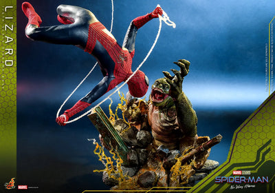 Movie Masterpiece - The Amazing Spider-Man 2 - The Amazing Spider-Man & Lizard - Diorama Base Set - 1/6 (Hot Toys)ㅤ – Hot Toys – ActionFigureBrasil — embalagem