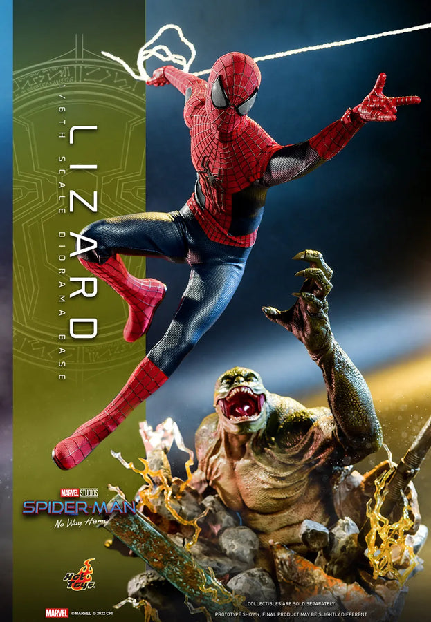 Movie Masterpiece - The Amazing Spider-Man 2 - The Amazing Spider-Man & Lizard - Diorama Base Set - 1/6 (Hot Toys)ㅤ – Hot Toys – ActionFigureBrasil