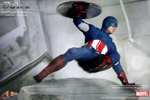 Movie Masterpiece - The Avengers 1/6 Scale Figure: Captain Americaㅤ – Gantaku – ActionFigure Brasil