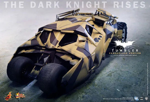 Movie Masterpiece - The Dark Knight Rises 1/6 Scale Vehicle: Camouflage Tumblerㅤ – Gantaku – ActionFigure Brasil