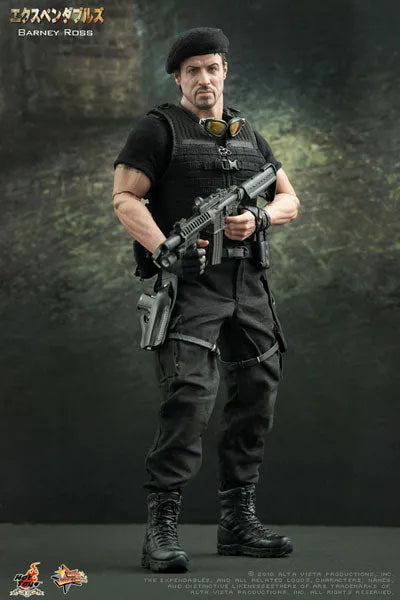 Movie Masterpiece - The Expendables 1/6 Scale Figure: Barney Rossㅤ – Gantaku – ActionFigure Brasil
