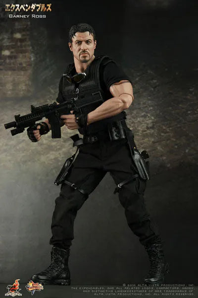 Movie Masterpiece - The Expendables 1/6 Scale Figure: Barney Rossㅤ – Gantaku – ActionFigure Brasil
