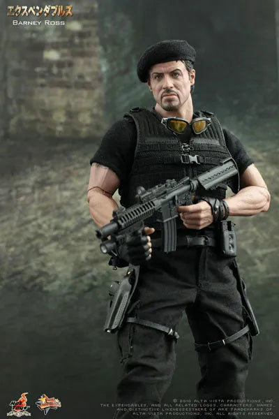 Movie Masterpiece - The Expendables 1/6 Scale Figure: Barney Rossㅤ – Gantaku – ActionFigure Brasil