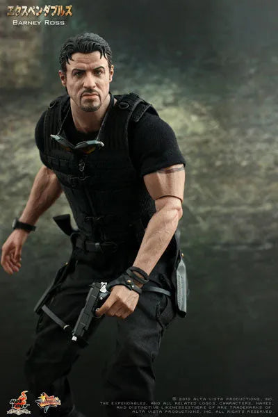 Movie Masterpiece - The Expendables 1/6 Scale Figure: Barney Rossㅤ – Gantaku – ActionFigure Brasil