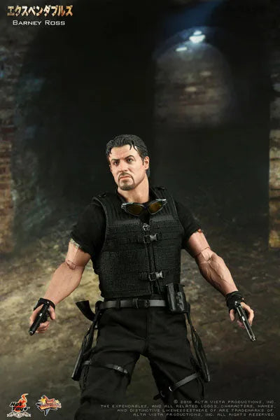 Movie Masterpiece - The Expendables 1/6 Scale Figure: Barney Rossㅤ – Gantaku – ActionFigure Brasil