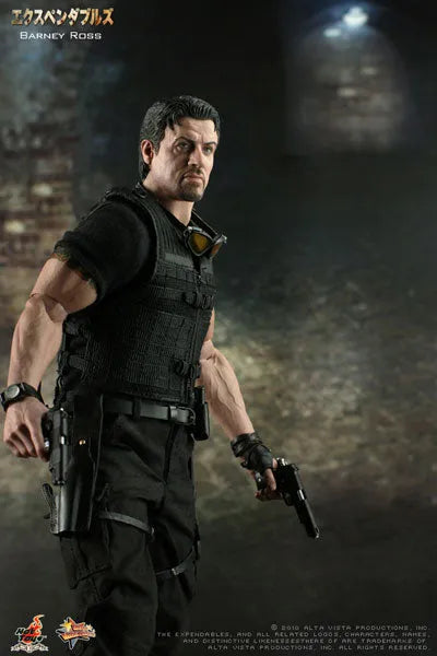 Movie Masterpiece - The Expendables 1/6 Scale Figure: Barney Rossㅤ – Gantaku – ActionFigure Brasil