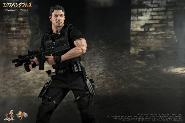 Movie Masterpiece - The Expendables 1/6 Scale Figure: Barney Rossㅤ – Gantaku – ActionFigure Brasil