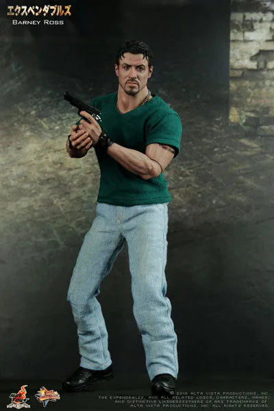 Movie Masterpiece - The Expendables 1/6 Scale Figure: Barney Rossㅤ – Gantaku – ActionFigure Brasil