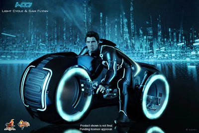 Movie Masterpiece - Tron Legacy 1/6 Scale Figure: Light Cycle & Sam Flynnㅤ – Gantaku – ActionFigure Brasil
