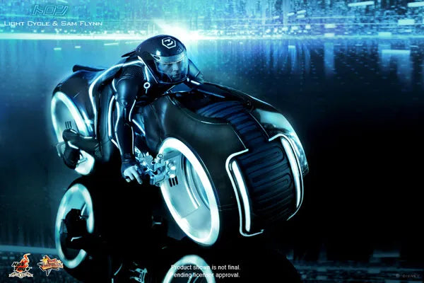 Movie Masterpiece - Tron Legacy 1/6 Scale Figure: Light Cycle & Sam Flynnㅤ – Gantaku – ActionFigure Brasil