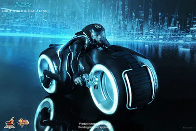 Movie Masterpiece - Tron Legacy 1/6 Scale Figure: Light Cycle & Sam Flynnㅤ – Gantaku – ActionFigureBrasil — detalhe do produto