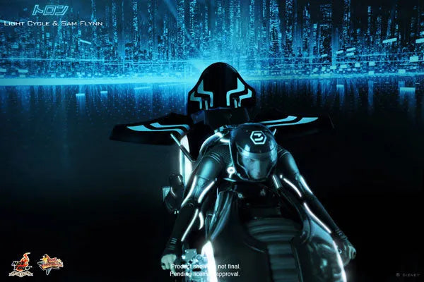 Movie Masterpiece - Tron Legacy 1/6 Scale Figure: Light Cycle & Sam Flynnㅤ – Gantaku – ActionFigure Brasil