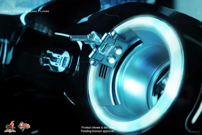 Movie Masterpiece - Tron Legacy 1/6 Scale Figure: Light Cycle & Sam Flynnㅤ – Puella Magi Madoka Magica – ActionFigureBrasil — ângulo diferente