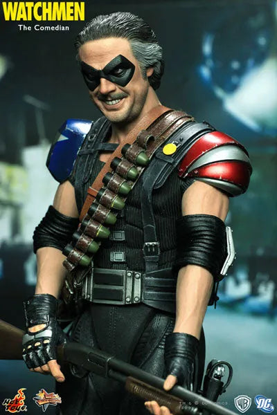 Movie Masterpiece - Watchmen 1/6 Scale Figure: The Comedianㅤ – Gantaku – ActionFigure Brasil