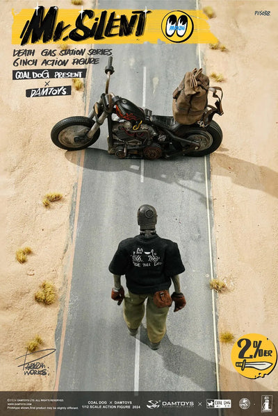 Mr. Silent with Bike Deluxe (Deluxe Version) – Damtoys – ActionFigure Brasil — acessórios