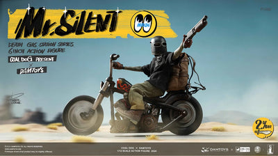 Mr. Silent with Bike Deluxe (Deluxe Version) – Damtoys – ActionFigure Brasil — detalhe do produto