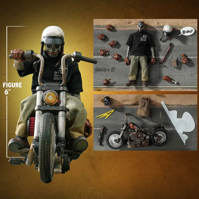 Mr. Silent with Bike Deluxe (Deluxe Version) – Damtoys – ActionFigure Brasil — iluminação de estúdio