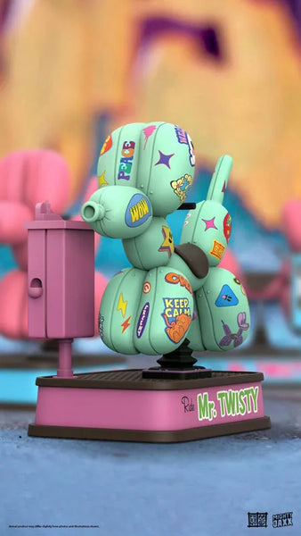 Mr. Twisty by Jason Freeny 9 Inch Vinyl Figureㅤ – Mighty Jaxx – ActionFigureBrasil