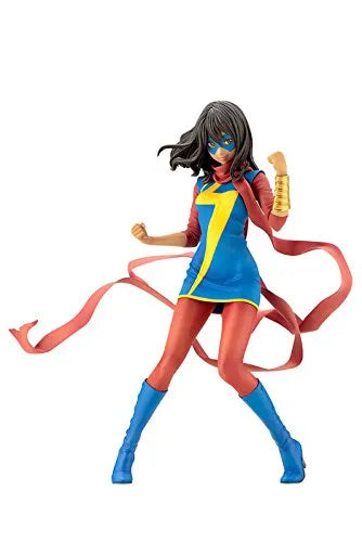 Ms. Marvel - Kamala Khan - Bishoujo Statue - Marvel x Bishoujo - 1/7ㅤ – Kotobukiya – ActionFigure Brasil