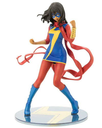 Ms. Marvel - Ms. Marvel (Kamala Khan) - Bishoujo Statue - Marvel x Bishoujo - 1/7 - Renewal Package - 2024 Re-release (Kotobukiya)ㅤ – Kotobukiya – ActionFigureBrasil