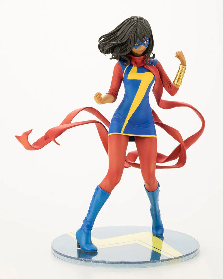 Ms. Marvel - Ms. Marvel (Kamala Khan) - Bishoujo Statue - Marvel x Bishoujo - 1/7 - Renewal Package - 2024 Re-release (Kotobukiya)ㅤ – Kotobukiya – ActionFigureBrasil