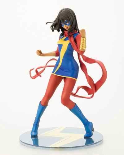 Ms. Marvel - Ms. Marvel (Kamala Khan) - Bishoujo Statue - Marvel x Bishoujo - 1/7 - Renewal Package - 2024 Re-release (Kotobukiya)ㅤ – Kotobukiya – ActionFigureBrasil — acessórios