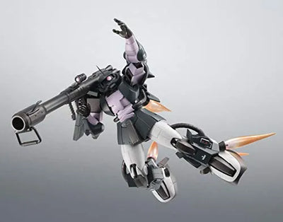 MSV Mobile Suit Variations - MS-06R-1A Zaku II High Mobility Type - Robot Damashii - Robot Damashii <Side MS> - ver. A.N.I.M.E., Black Tri-Stars (Bandai)ㅤ – Bandai – ActionFigureBrasil — close