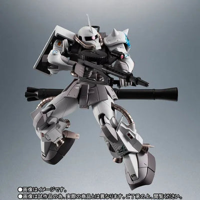MSV Mobile Suit Variations - MS-06R-1A Zaku II High Mobility Type - Robot Damashii - <Side MS> ver. A.N.I.M.E., Shin Matsunaga Custom (Bandai Spirits) [Shop Exclusive]ㅤ – Bandai Spirits – ActionFigureBrasil — com base expositora