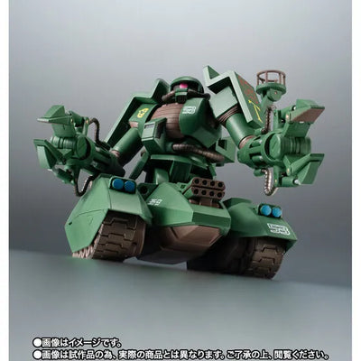 MSV Mobile Suit Variations - MS-06V-6 Zaku Tank Green Macaque - Robot Damashii - Robot Damashii <Side MS> - Ver. A.N.I.M.E. (Bandai Spirits) [Shop Exclusive]ㅤ – Bandai Spirits – ActionFigureBrasil — detalhe do produto