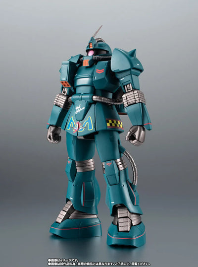 MSV - MS-06M Zaku Marine Type - Robot Spirits - Robot Spirits- Robot Spirits ver. A.N.I.M.E. - Red Dolphin (Bandai Spirits) [Shop Exclusive]ㅤ – Bandai Spirits – ActionFigureBrasil — ângulo diferente
