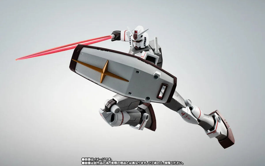 MSV - RX-78-2 Gundam - Robot Spirits - Robot Spirits- Robot Spirits ver. A.N.I.M.E. - RX-78-2 Gundam & Plamo-Kyoshiro Special Parts Set - Rollout Color (Bandai Spirits) [Shop Exclusive]ㅤ – Bandai Spirits – ActionFigureBrasil