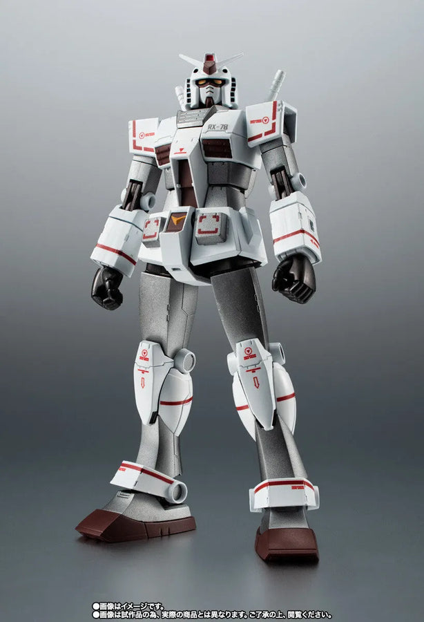 MSV - RX-78-2 Gundam - Robot Spirits - Robot Spirits <Side MS> - Robot Spirits ver. A.N.I.M.E. - RX-78-2 Gundam & Plamo-Kyoshiro Special Parts Set - Rollout Color (Bandai Spirits) [Shop Exclusive]ㅤ – Bandai Spirits – ActionFigureBrasil