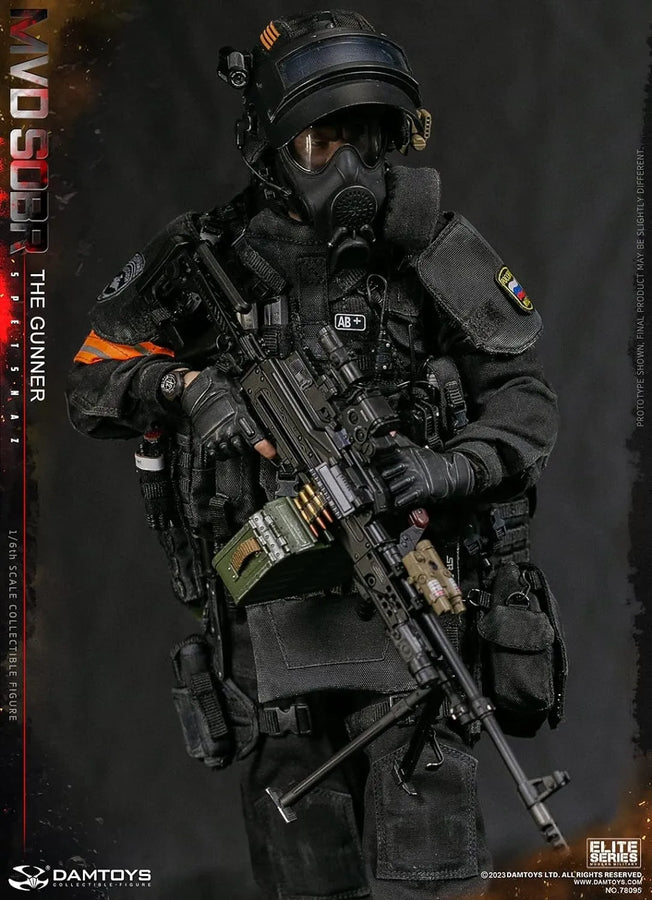 MVD SOBR - The Gunner - 1/6 - No.78095 (DAMTOYS)ㅤ – DAMTOYS – ActionFigure Brasil