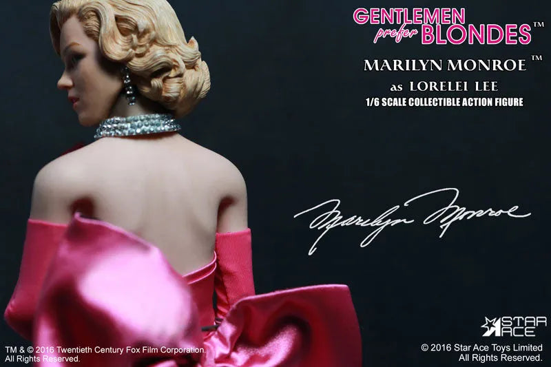 My Favorite Legend Series 1/6 Marilyn Monroe Lorelei Lee Pink Dress Ver. Collectible Action Figuresㅤ – Star Ace Toys – ActionFigure Brasil