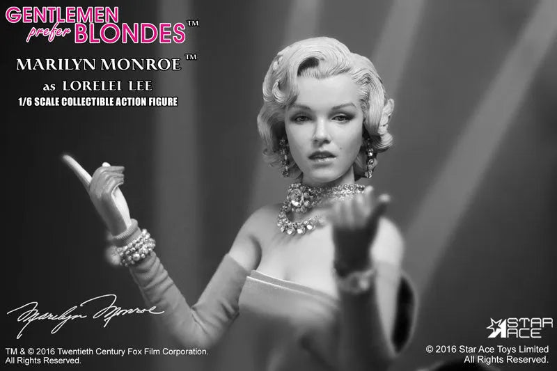 My Favorite Legend Series 1/6 Marilyn Monroe Lorelei Lee Pink Dress Ver. Collectible Action Figuresㅤ – Star Ace Toys – ActionFigure Brasil