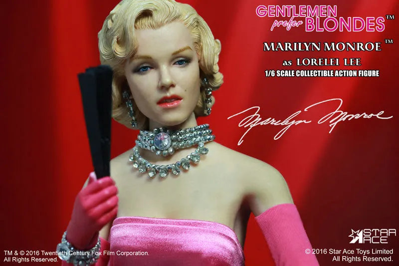 My Favorite Legend Series 1/6 Marilyn Monroe Lorelei Lee Pink Dress Ver. Collectible Action Figuresㅤ – Star Ace Toys – ActionFigure Brasil