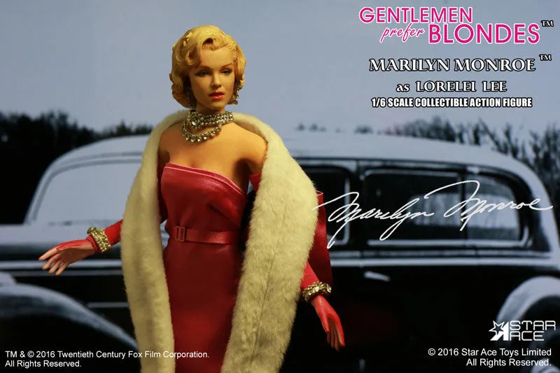 My Favorite Legend Series 1/6 Marilyn Monroe Lorelei Lee Pink Dress Ver. Collectible Action Figuresㅤ – Star Ace Toys – ActionFigure Brasil