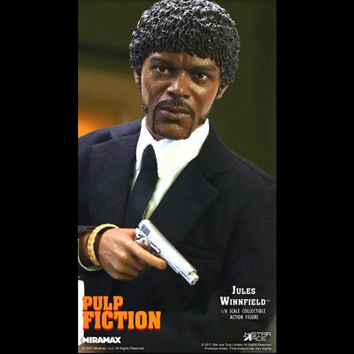 My Favorite Movie Series Series "Pulp Fiction" Jules Winnfield 1/6 Action Figureㅤ – Star Ace Toys – ActionFigure Brasil — com base expositora