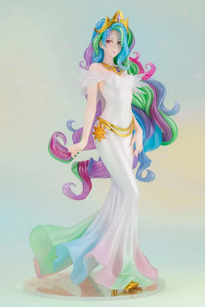 My Little Pony - Princess Celestia - Bishoujo Statue - My Little Pony Bishoujo Series - 1/7 (Kotobukiya)ㅤ – Kotobukiya – ActionFigure Brasil — ângulo diferente