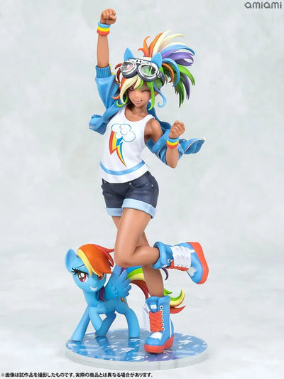 My Little Pony - Rainbow Dash - Bishoujo Statue - My Little Pony Bishoujo Series - 1/7 - 2025 Re-release (Kotobukiya)ㅤ – Kotobukiya – ActionFigureBrasil — ângulo diferente