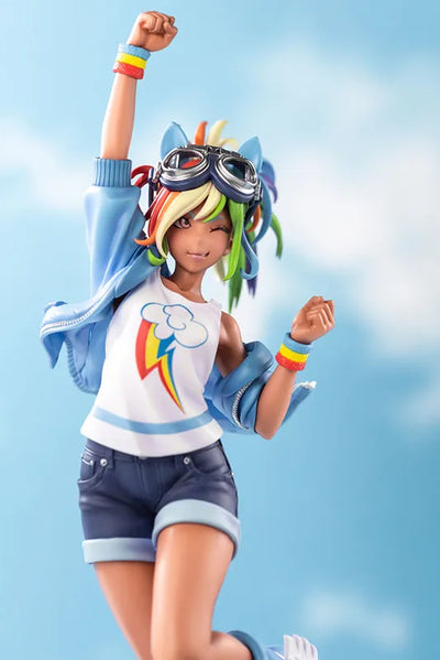 My Little Pony - Rainbow Dash - My Little Pony Bishoujo Series - 1/7 (Kotobukiya)ㅤ – Kotobukiya – ActionFigure Brasil — com base expositora
